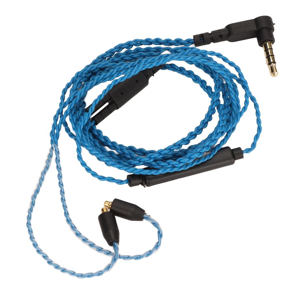 Replacement Headphone Cable OFC Core Earphone Cable with Mic Compatible for SE215 SE315 SE535 SE846