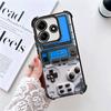 Game Console Fashion Boy Plating Phone Case For Xiaomi Redmi Note 14 15 Pro Plus 13 12 11 11S 11T 10 9S 9 5G Anti-Fall Airabag C