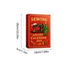Christmas Sewing Advent Calendar Box Advent Calendar 24 Days Xmas Tree Decoration Advent Calendar For Family decoration de noël