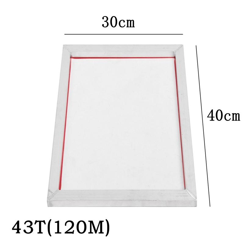 

40*30 см шелкография алюминиевая рамка А3 рамка экрана натянутая с сеткой 120M/300M/350M/380M для печатной платы 1 PC