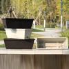 Self-Absorbing Flower Pot Indoor Vegetable Growing Pot With Base Drainage Hole And Absorbent Rope Plants Cuttings Pot For Home