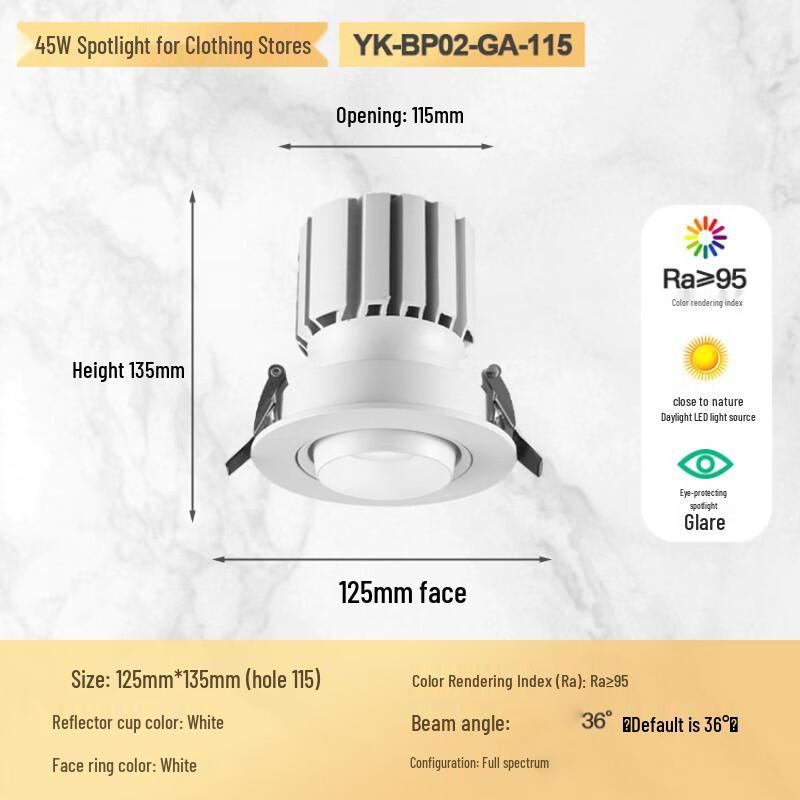 

Xuanyong LED Recessed Spotlight