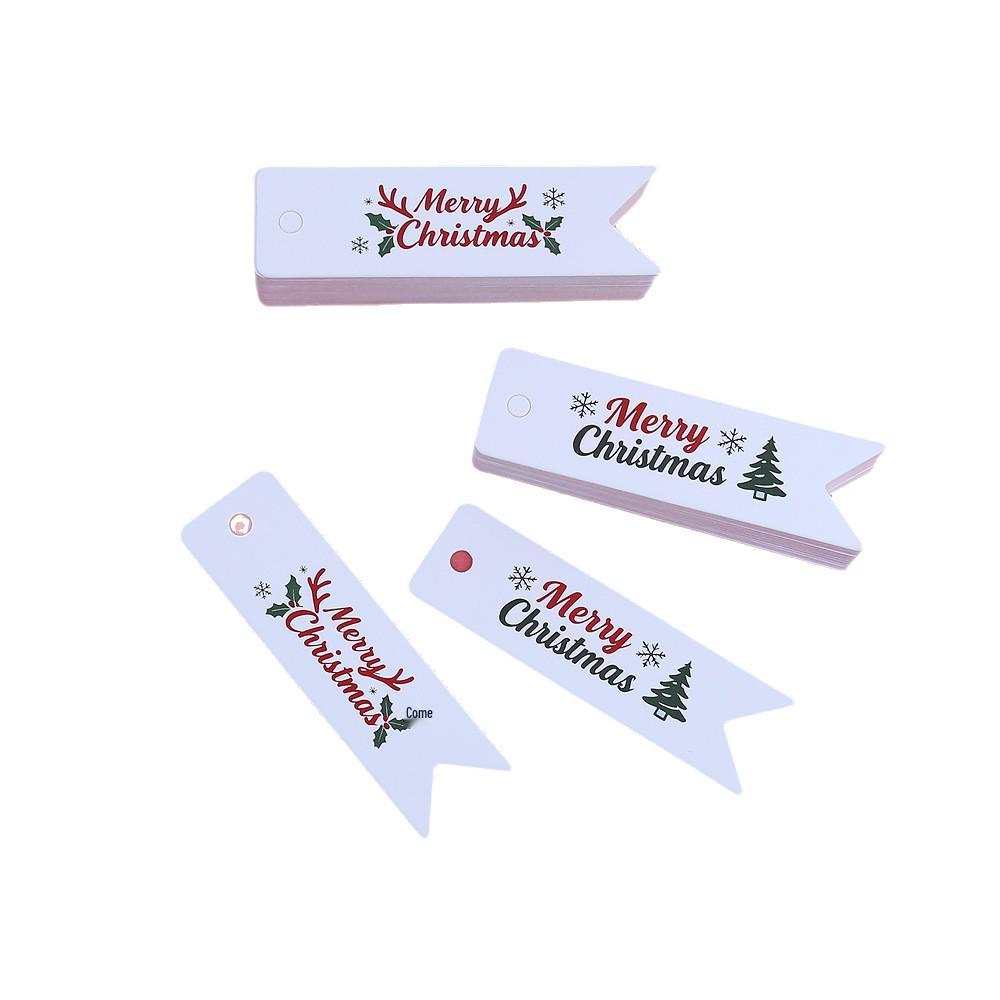 2026 New Style Christmas Gift Tags - Festive Paper Hang Tags, Party Favors, and Decorative Cards