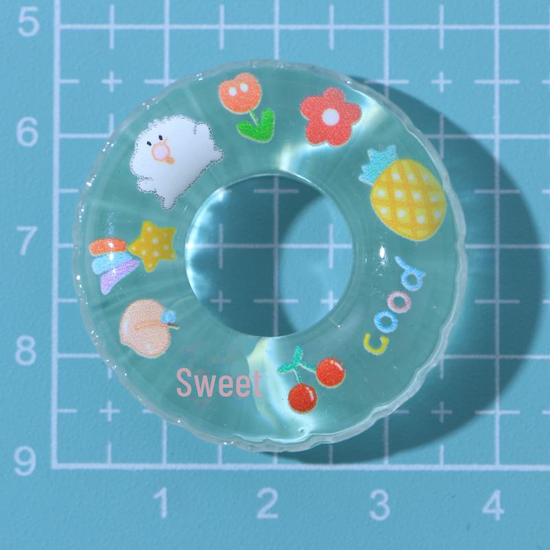 Διαφανής Πάγος Γλυκός Σωσίβιο Κολύμβησης DIY Κρέμα Κόλλα Θήκη Κινητού, Αξεσουάρ Κεφαλής, Φουρκέτα & Κοσμήματα Ρητίνης