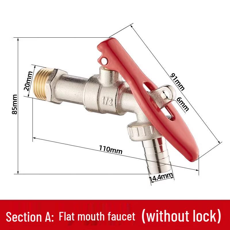 Shiaosen Outdoor Anti-theft Faucet for Washing Machine