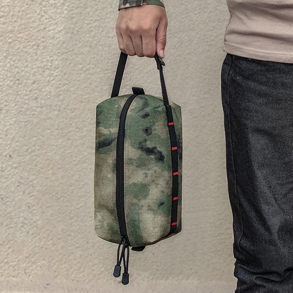 1000D Tactical EDC Bag Military Ammo Pouch Hunting Wash Bag Dump Pouch Portable Tool Storage Handbag Compatible Military Utility