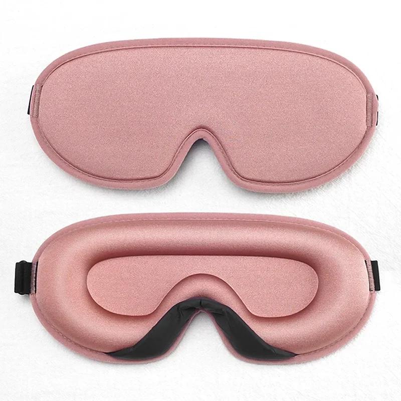 

Durable And Safe 3D Eye Mask Bluetooth Music Play Sleeping Headphones With Built-In Hd Speaker Mask For Sleep Headphones Wireless Air Travel 5.0