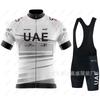 Hot-selling Summer UAE Tour De France Bicycle Mountain Bike Cycling Suit Short-sleeved Set Quick-drying, Breathable and Comfortable