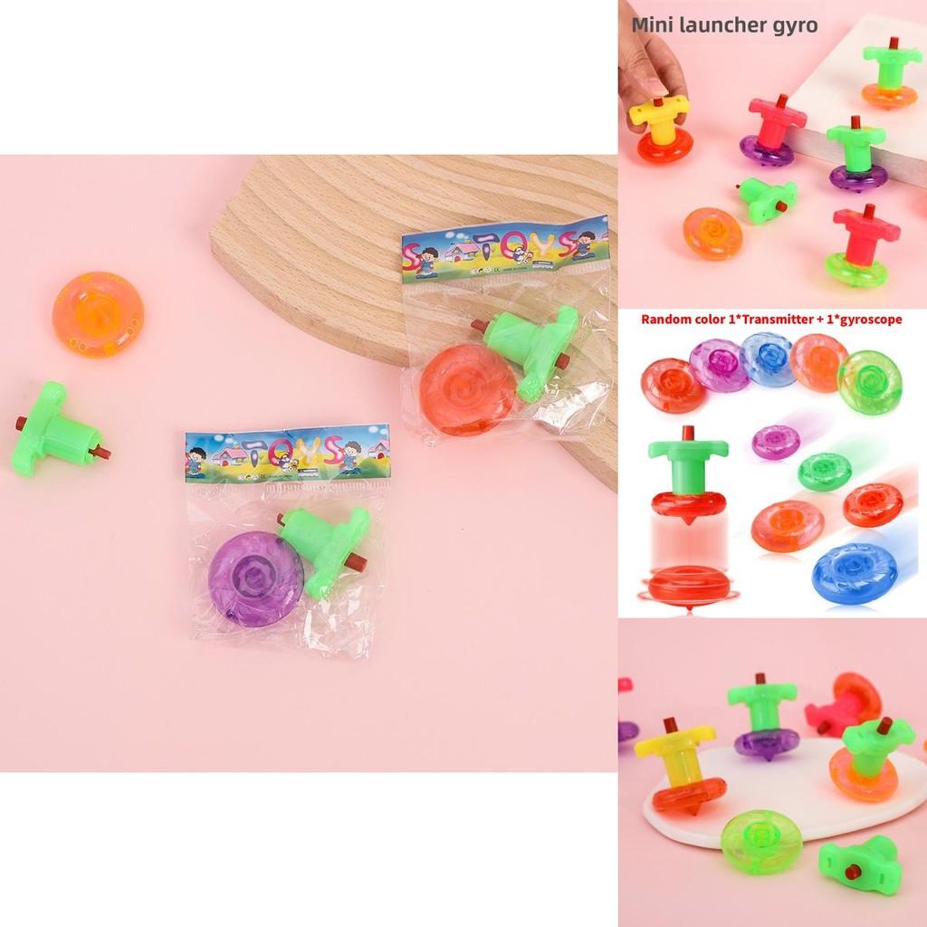 Classic Kids Transmitter Gyroscope Set Toy With Launching Mechanism For Children And Collectors