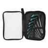 PENGGONG 7Pcs T-Handle Hex Wrench Set Hex Key Set Auto Bike Repair Tool 2.5Celsius3Celsius3.5Celsius4Celsius5Celsius6Celsius8mm Bike Metal