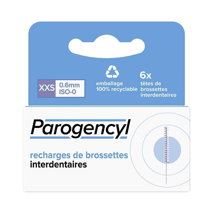 Parogencyl Recharge De Brossettes Interdentaires XXS 6 Unités