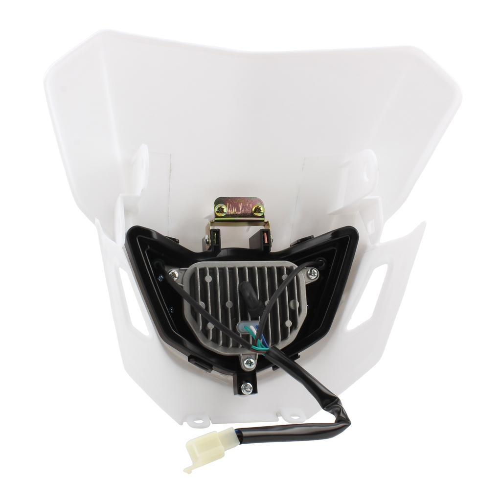Motorcycle LED Headlight for Yamaha WR250F WR450F YZ250F YZ450F 250F 450F MX Enduro Dirt Bike Head Light Motocross