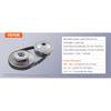 VEVOR Go-Kart Torque Converter Go-Kart Clutch Kit Series Asymmetrical Driver Pulley Replacement with Drive Belt  Small Engines