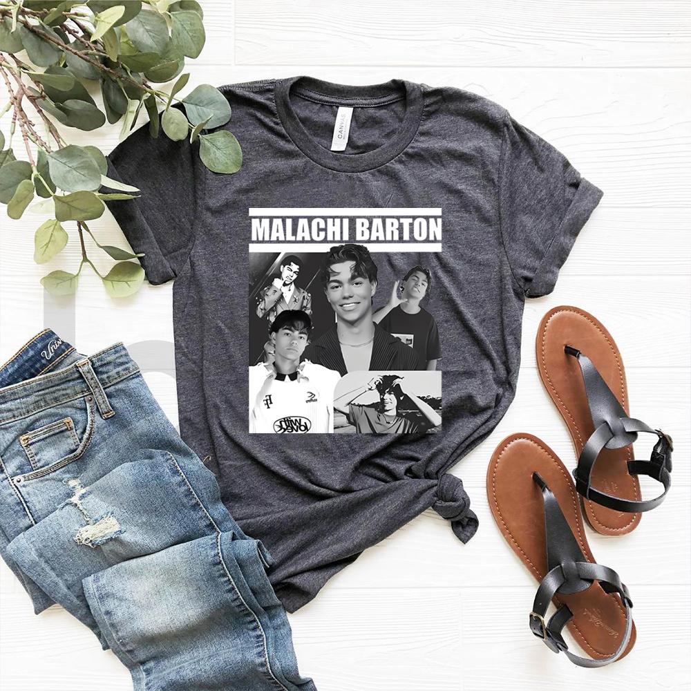 2026 Malachi Barton 90s Vintage TShirt Nostalgic Style Malachi Barton Shirt Aesthetic Celebrity Unisex Malachi Barton Fan Gift