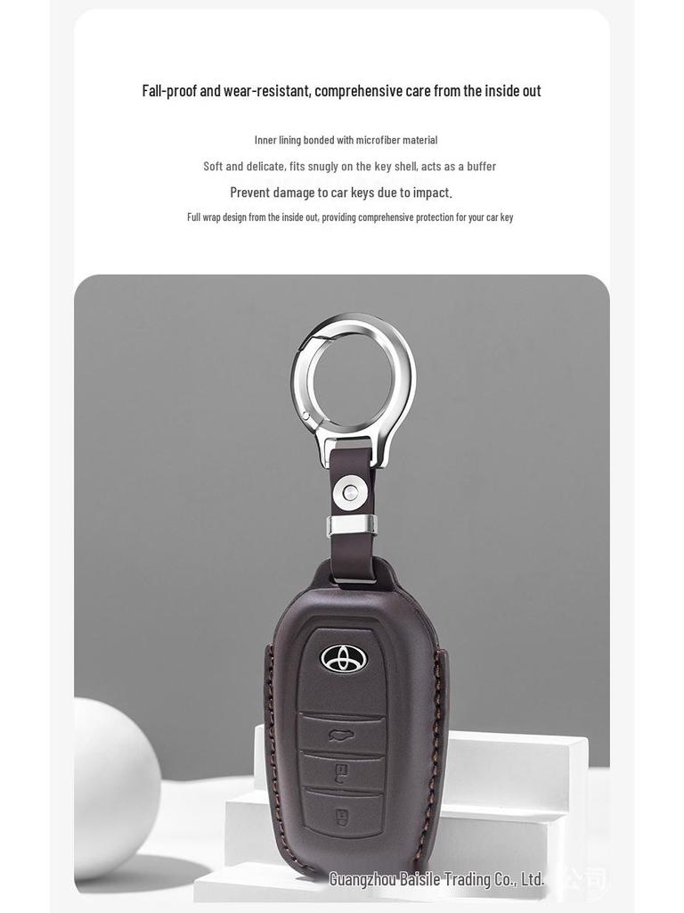 Toyota Key Cover for Camry, RAV4, Corolla, Avalon, Levin, Velenza, and Fronlander.