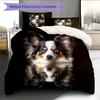 Black Papillon Pattern Bedding Home Decoration Birthday Gift (1 * Duvet Cover + 2 * Pillowcase, Without Core)