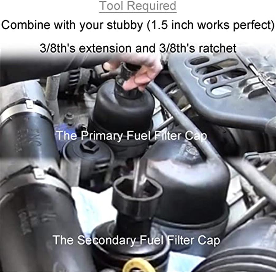 Kraftstofffilter Ölfilter Entferner Sschlüssel 24mm 35mm 36mm Für Ford 6.0L 6.4L