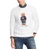 Polo Ralph Lauren Bear Graphic Print Crewneck Fleece Sweatshirt Men Sweatshirt 710749332-003
