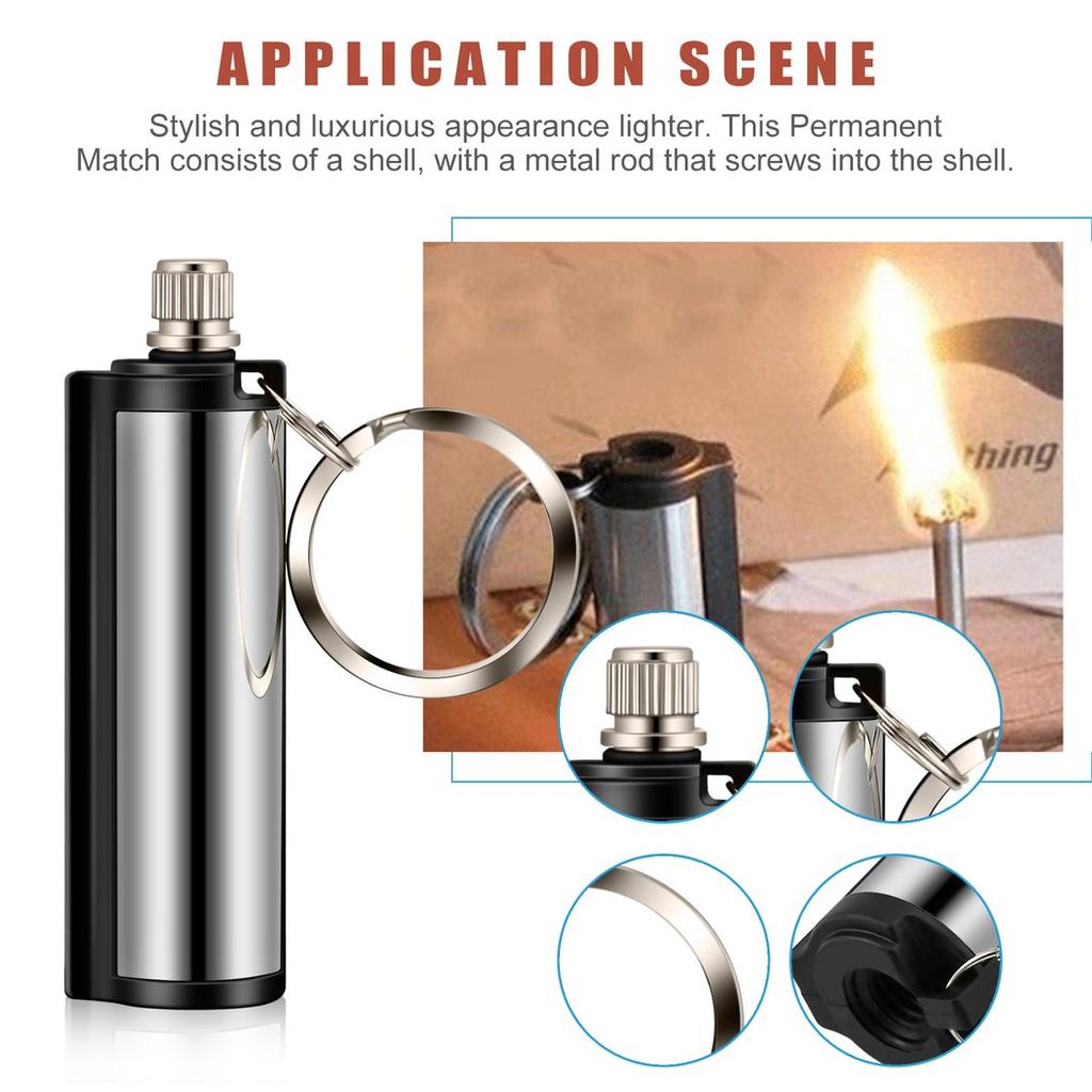 Buy ICOCO Sunnyday Survival Camping Emergency Fire Starter Flint Match