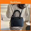 Pu Shell Bag For Women With Zipper Closure And Inner Pouch For Daily Use