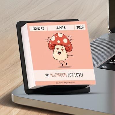 Perpetual Motivational Calendar 2026 Inspirational Daily Quotes Desktop Decor for Office Home Decoration, Gift for Women Men