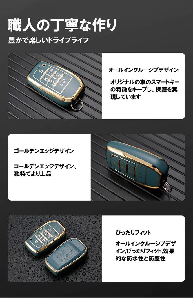Key case for key key key for Toyota Alphard 30 late early Vellfire 30 late early hard to fall key gray Toyota, holder, cover, protection, series,