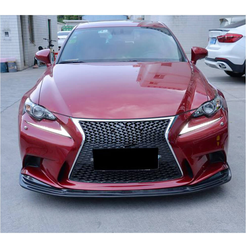 Front Bumper Lip Cover (for F-Sport 2013-2016, Carbon) for Lexus IS 2013-