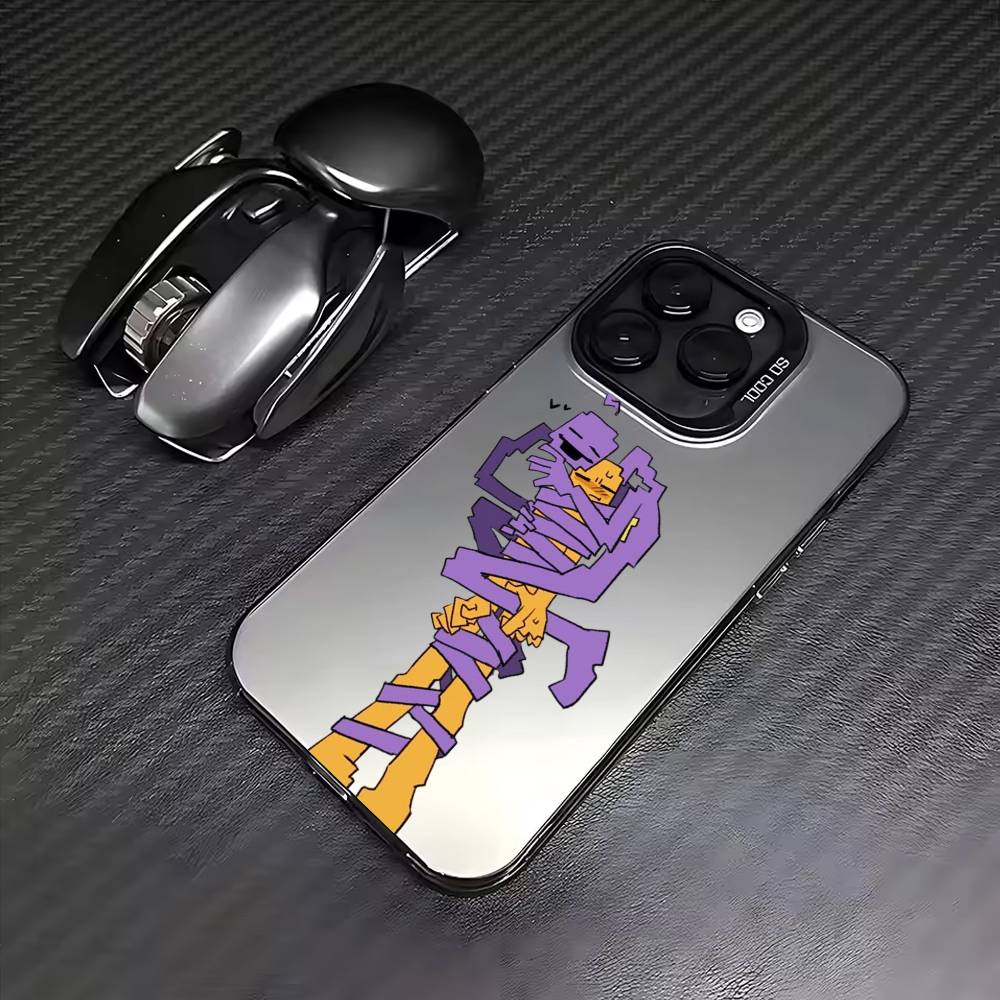 DSAF D-Dave and Jack R-Running   Phone Case For iPhone17,16,15,14,13,12,11 Plus,Pro Max Colored Silver Plated Inside Cover iPhone13PRO