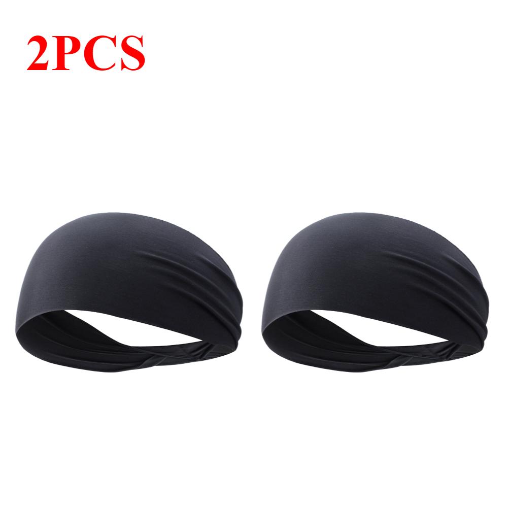 1-6PCS Elastic Sports Headband Men Women Fitness Yoga Gym Head Band Anti-slip Breathable Hair Sweatband for Outdoor Running