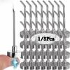 1/5PCS Wall-mounted Metal Strong Magnetic Hook Magnet Holder  Kitchen Bathroom Accessories