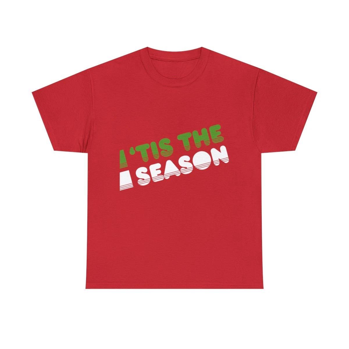 

Retro Tis The Season Christmas Graphic Tee Shirt 4XL