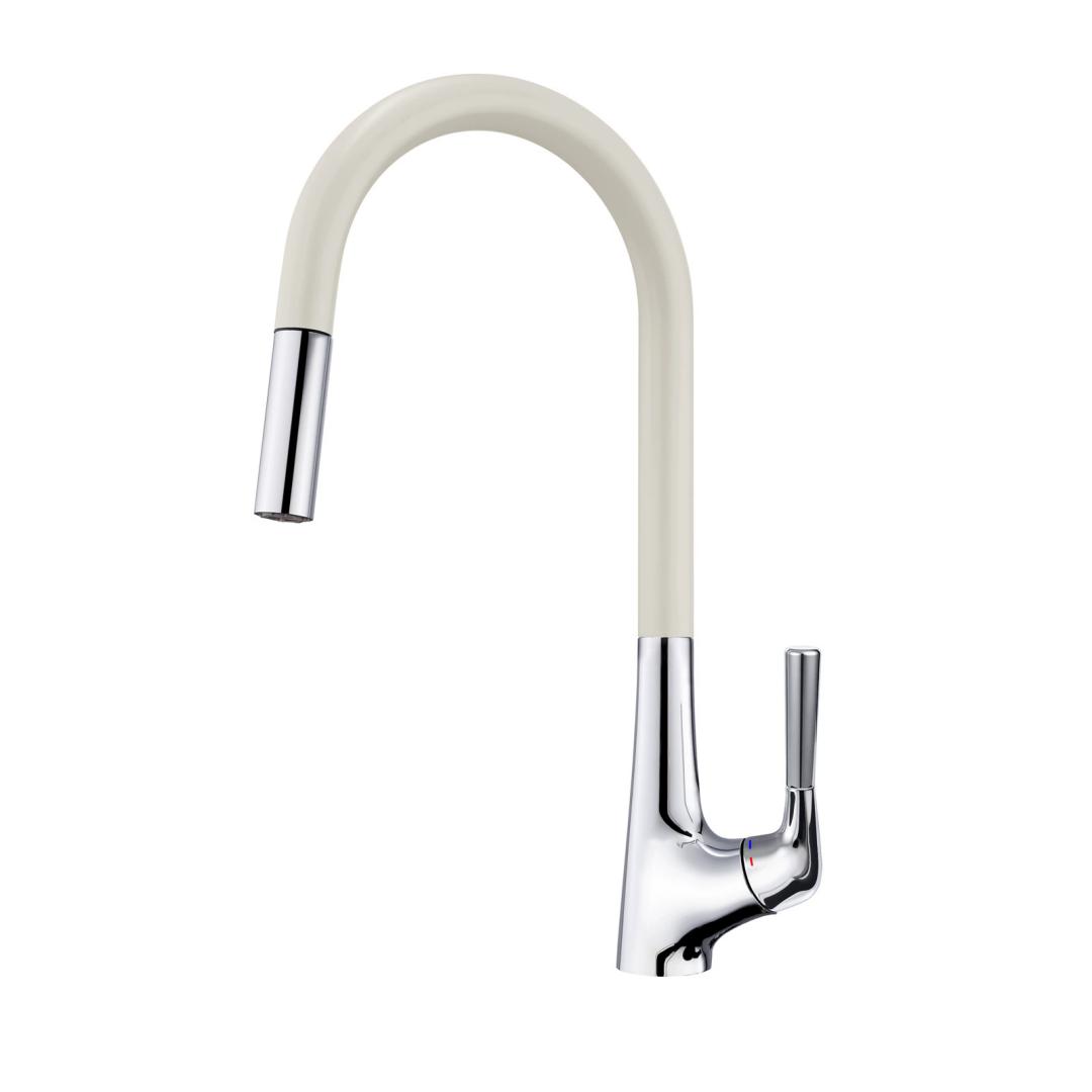 

Brushed Gold Pull Out Kitchen Faucet Tap Brass Crane For Kitchen Deck Mounted Red Sink Faucet Mixer Gray Kitchen Faucet