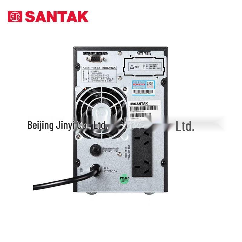 Brand New Santak C1KS High-Frequency UPS 1KVA/800W for Telecom Rooms