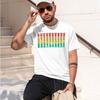 Colorful Grant Pattern Unisexs Tshirt Abstract Design Summer Casual Wear Gift For Him 2026 New Model Shortsleeve Crewneck Tshirt