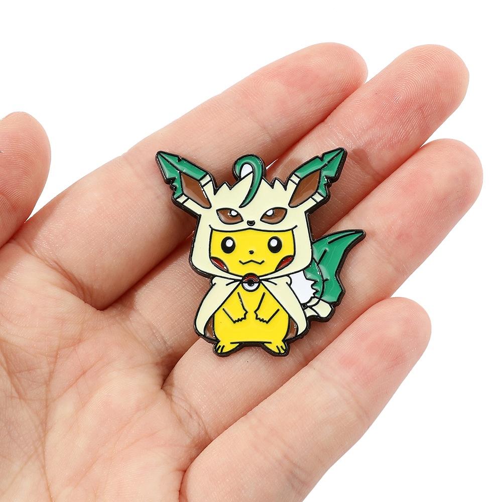 Cartoon Pikachu Unique Metal Pin Perfect For Collectors Fans And