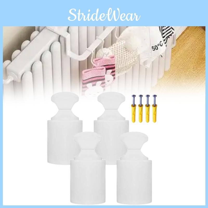 Fixing Radiator Bathroom Clip Hook With Screws For Small Basket Hanging Tool