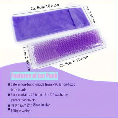 Compresse Froide Périnéale Réutilisable, Poche de Froid Post-Partum à Billes de Gel, Thérapie par le Froid pour Femmes Après Grossesse et Accouchement