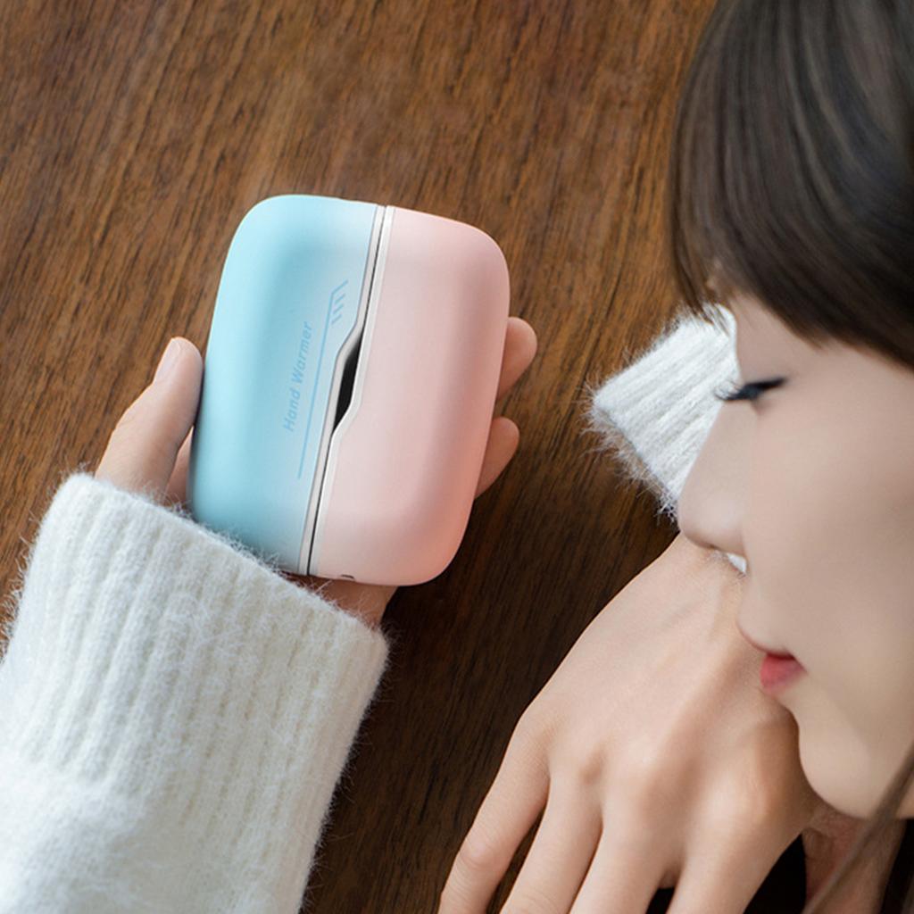 2-in-1 Magnetic Pocket Heater with Digital Display Electric Hand Warmer Gifts for Women Men Christmas Hunting