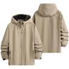 Men's Hooded Sports Jacket: Spring/Autumn Loose Fit, Outdoor Leisure, Windbreaker for Couples
