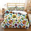 Cartoon Ocean Whale Dolphin Duvet Cover Kids Cute Kawaii Bedding Sets Soft Quilt Cover and Pillowcases Single_Double_Queen_King
