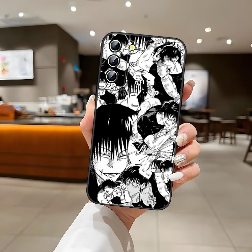 Jujutsu K-Kaisen F-Fushiguro Toji Phone Case  for Samsung S24 Ultra S22 S23 S20 Fe S21 Plus Galaxy A54 A34 A24 A53 M54 Note 20