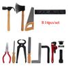 Premium 14pcs Construction Tool Set Toy For Childrens Creative Pretend Play And Learning