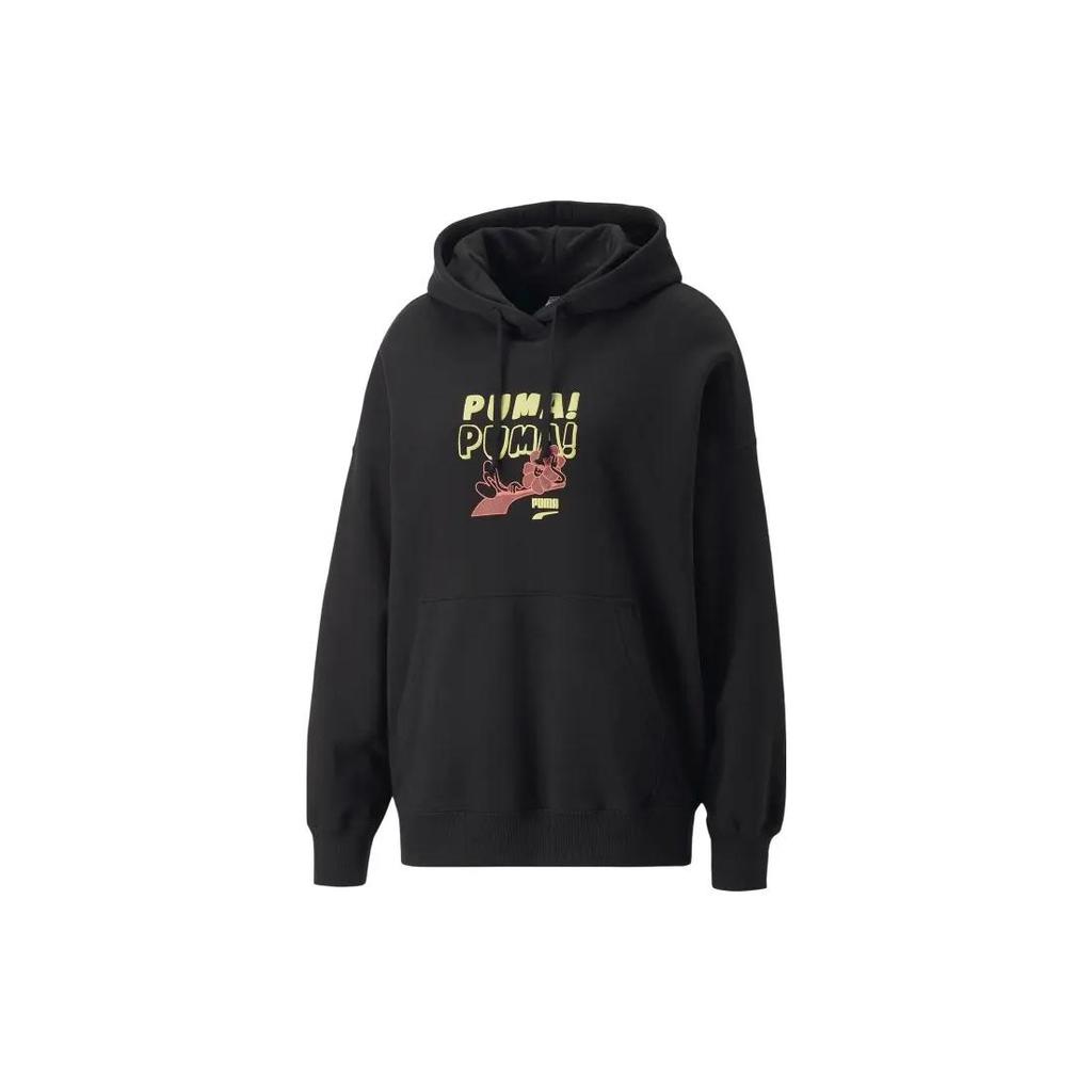 Puma Sweatshirts Women's Black Hooded Moderate Regular 537633-01