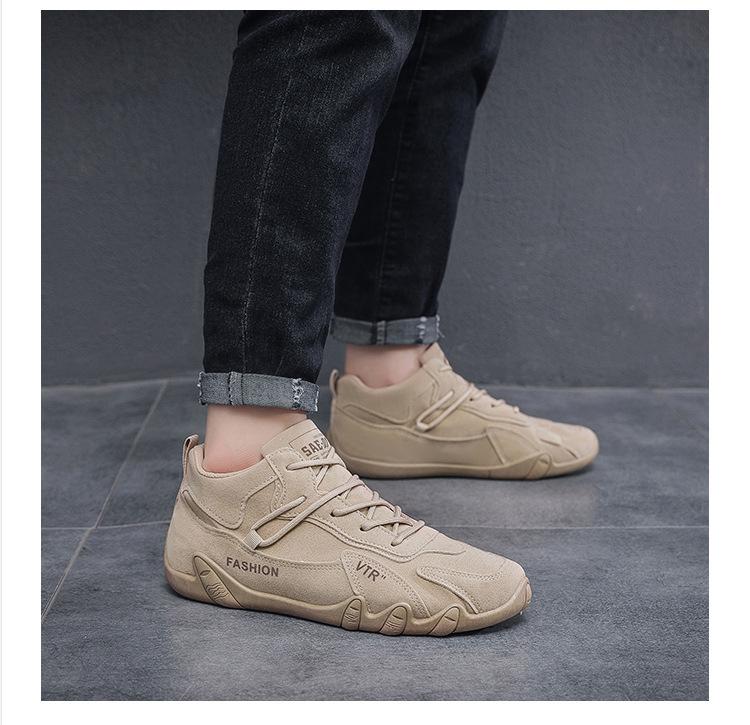 Men's Breathable Summer Work Shoes - Non-Slip Casual Sneakers for Construction Sites