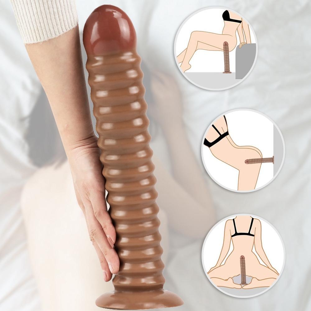 RUNYU Dildo With Powerful Suction Cup Anal Dildo Butt Plug Penis Artificial Adult Supplies Sex Toys For Woman