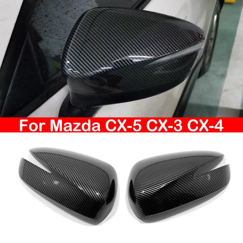 

Для Mazda CX-5 CX-3 CX-4 Автомобиль Зеркало Заднего Вида Боковое Зеркало Крышка Колпачок Крыла Внешняя Дверь Зеркало Заднего Вида Чехол Отделка Наклейка Под Углеродное Волокно
