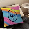 Popular T-Twenty One Pilot Band Pillow Gifts Home Office Furnishings Bedroom Sofa Car Cushion Cover Case 45X45Cm