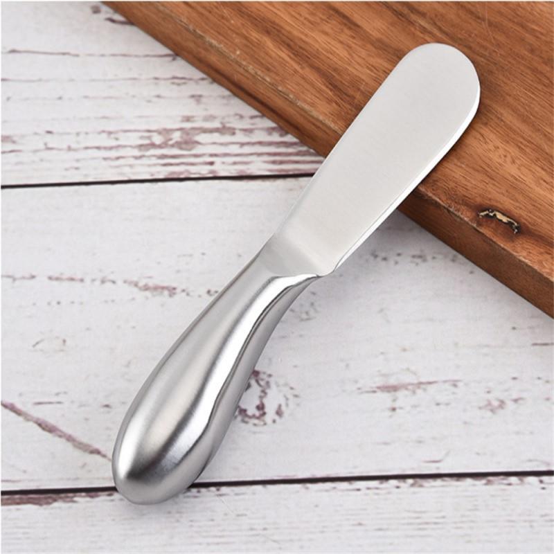 1PC Butter Knife Cheese Tools Sets Cheese Cutter Toast Knife Cheese Fruit Jam Peanut Butter Sauce Knife For Kitchen Accessories