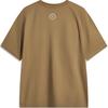 Li Ning Wade Series Sports Casual Solid Color Letter Simple Short Sleeve T-Shirt Men Tops Cocoa-Brown AHSU173-7
