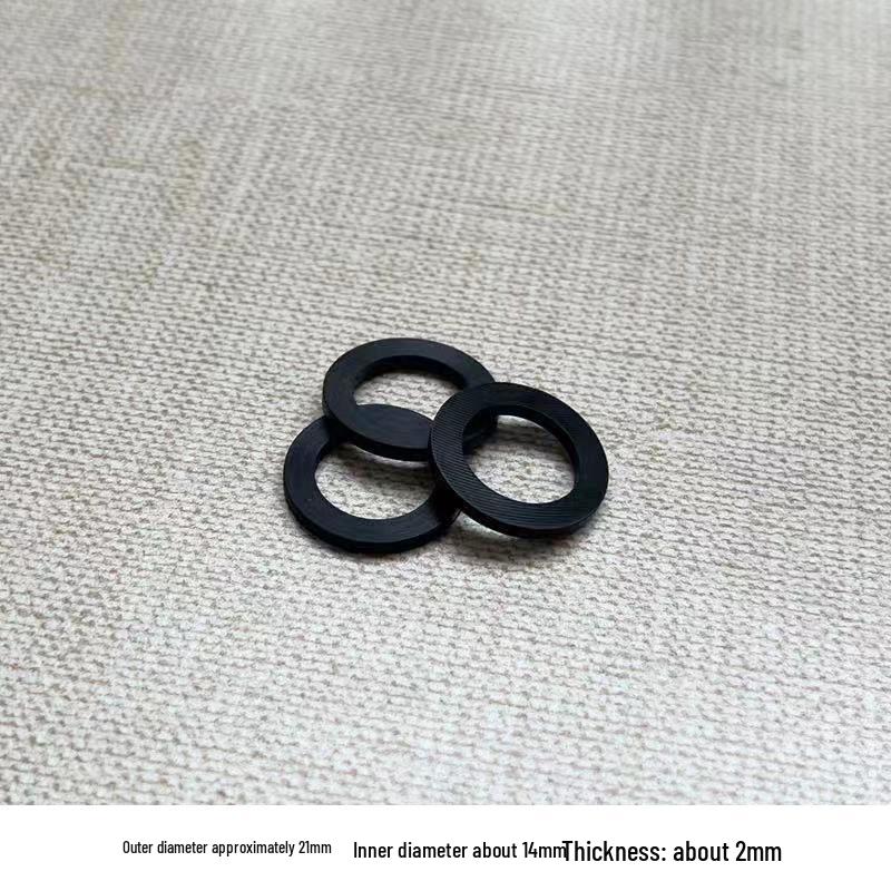 Rubber Gasket Washer for Shower Hose, Seal Ring, Outer Diameter 24mm/19mm, Faucet Flat Washer